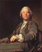 Joseph-Siffred  Duplessis Christoph Willibald von Gluck at the spinet oil painting picture wholesale